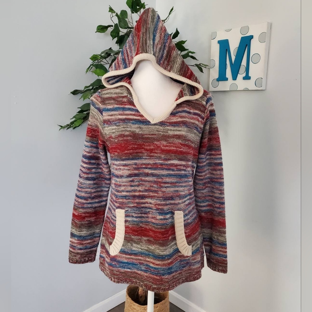 Venus Knit Hooded Sweater M